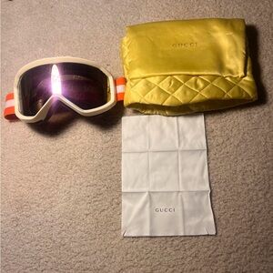 Gucci Ski Goggles with Case
